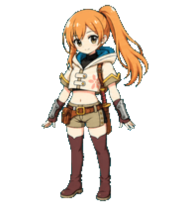 Anime Chibi Girl Codex pet