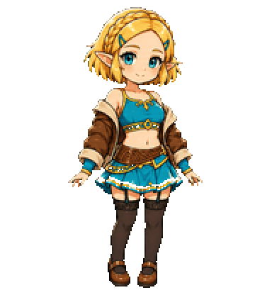 Anime Elf Codex pet