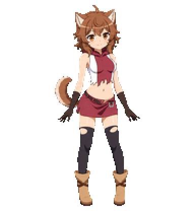Catgirl Chibi Codex pet