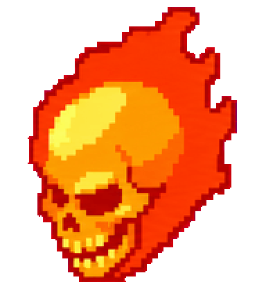 Fire Skull Codex pet
