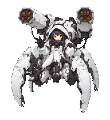 Ivory Arachnomech Codex pet