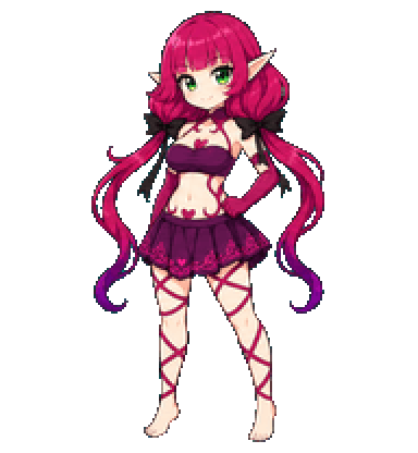 Magenta Elf Codex pet