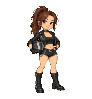 Ponytail Rebel Codex pet